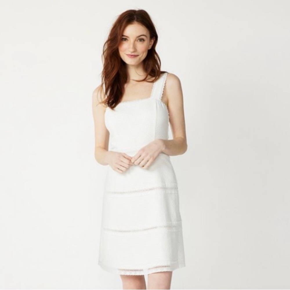 Draper James RSVP Eyelet Tiered Dress